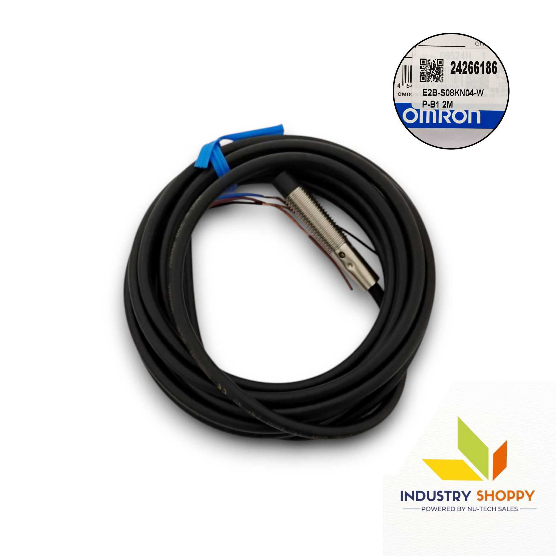 Omron E2B-S08KN04-WP-B1 2M Photoelectric Sensor Omron E2B-S08KN04-WP-B1 2M Photoelectric Sensor
